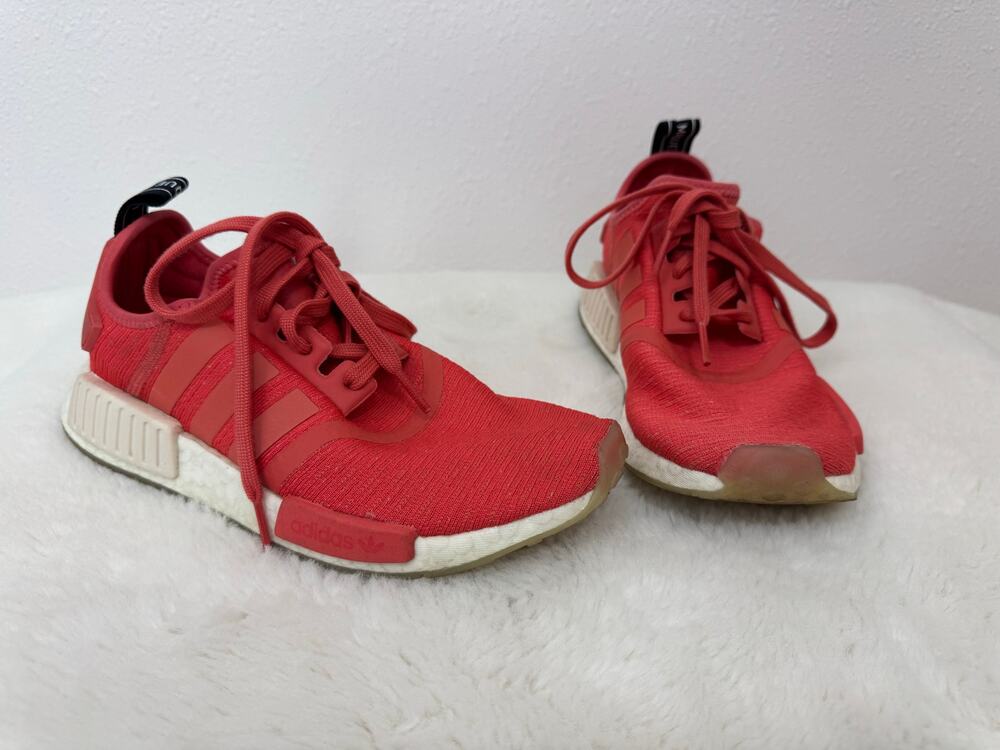 Adidas NMD R1 Coral Red Boost Sneakers Women’s 7